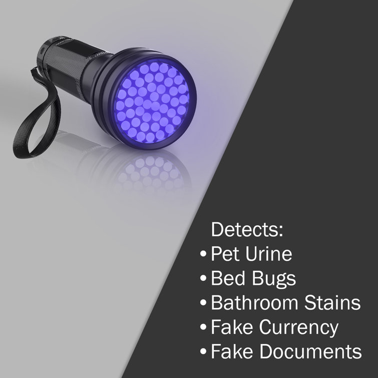 Fleming Supply Stalwart UV Flashlight Black Light with Ultraviolet